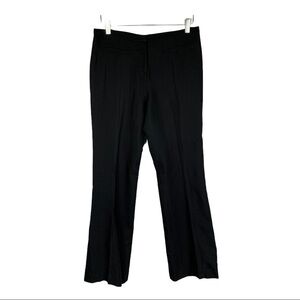 TORY BURCH BLACK MINIMALIST TROUSERS
